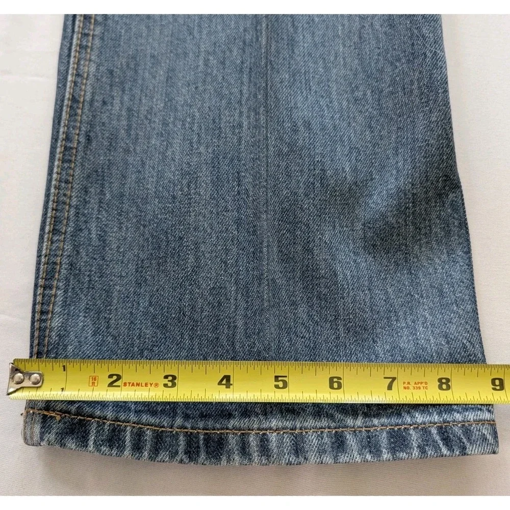 Cinch Green Label Original Fit Denim Jeans Men's 34x34(35x35) Med Wash Creased